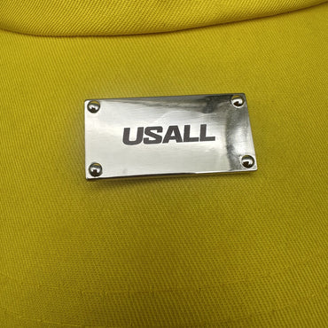 USALL Yellow Baseball Cap for Men and Women - Unisex Adjustable Sport Hat with Sun Protection