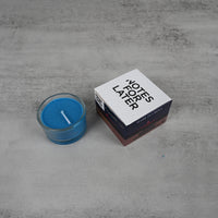 NOTES FOR LATER Beach Walk Scented Candle in Blue Coastal Soy Wax Candle with Ocean Breeze Fragrance