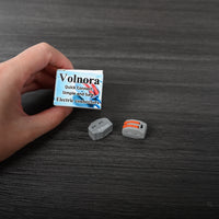 Volnora Electric Connectors Plug In Quick Wire Connectors 2 In 2 Out Terminal Block for Soft and Hard Wiring Universal Butt Splice