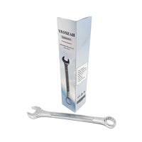 YEOXEAH Spanners Silver Carbon Steel 24Cm Metric Standard Solid Construction Precise Jaw Hand Tool Spanners