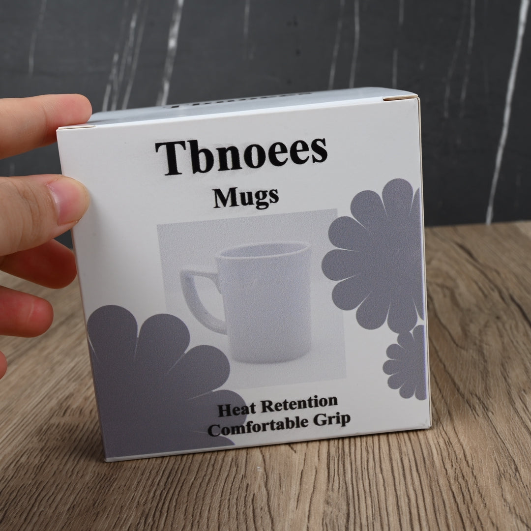 Tbnoees Artisan Earthenware Mugs Handmade Ceramic Mugs for Coffee Tea and Daily Use