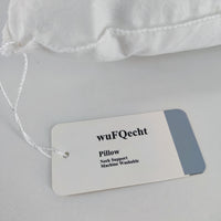 wuFQecht Premium Down Feather Pillows - Luxurious Comfort and Support for a Restful Night's Sleep