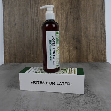 NOTES FOR LATER Essential Oil Fragrance Conditioner Nourishing & Revitalizing Hair Conditioner for All Hair Types