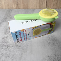 DUDUPARTY Cat Pet Grooming Brush Stainless Steel Hair Removal Comb for Cats