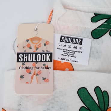 SHULOOK Unisex Baby Clothing Sets Soft Cotton Breathable Everyday Baby Clothing