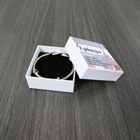 Lphnsjw Bangles Twisted Bangle Bracelet Elegant Durable Versatile Style for Casual and Formal Occasions
