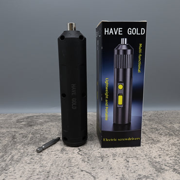 HAVE GOLD Electric Screwdriver Cordless Screwdriver Portable Power Screwdriver