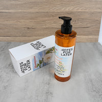 NOTES FOR LATER White Tea Scented Shampoo Gentle Daily Cleansing & Hair Nourishment with Refreshing Fragrance