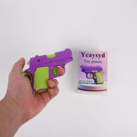 Ycaysyd Kids Gravity Powered Toy Pistols Safe Stress Relief Toy Pistols for Children