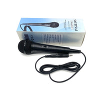 SAYTINAI Microphones Black Dynamic Wired Handheld Stage Singing Power Supply Single Directional 90Hz-11KHz Microphones