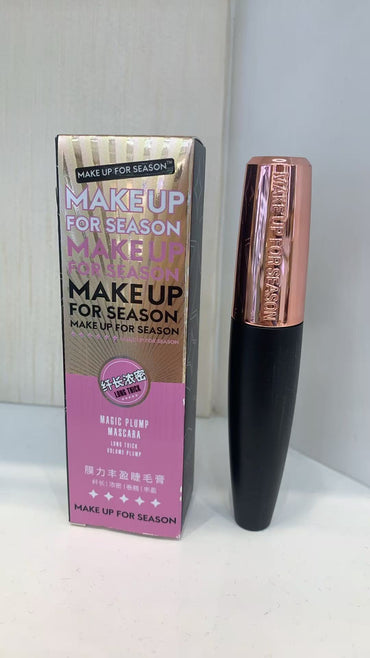 MAKE UP FOR SEASON Black Mascara, Natural Curling, Thick, Waterproof, Not Easy to Smudge, Styling Eyelash Primer