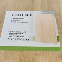 FUATCEHE Premium Wood Chopping Boards - Durable, Knife-Friendly, and Stylish Kitchen Essential