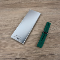 Deep Green Replacement Watchband Comfortable Durable Strap for Fitness Trackers