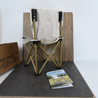 GardBounz Portable Folding Beach Chair Lightweight Outdoor Camping & Picnic Chair with Backrest