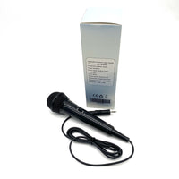 SAYTINAI Microphones Black Dynamic Wired Handheld Stage Singing Power Supply Single Directional 90Hz-11KHz Microphones