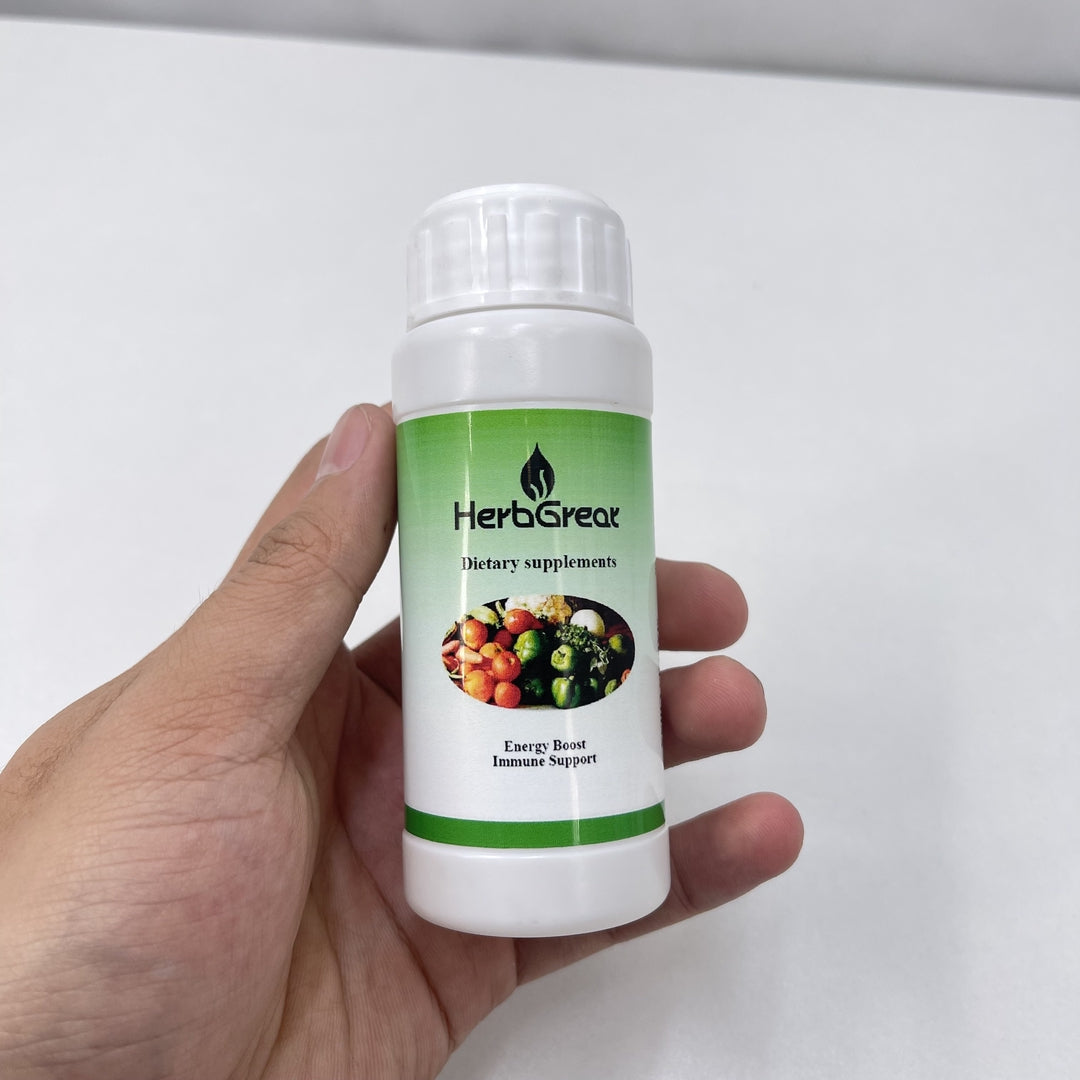 HerbGreat Dietary Supplements - Cyanocobalamin 100mcg Tablets for Energy and Nerve Health
