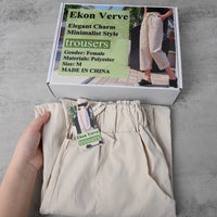 Ekon Verve Trousers Women's Casual Khaki Pants Stylish Comfortable Durable Polyester Great Fit
