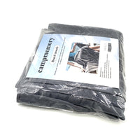 campmemory Beach towels Gray Ultra Fine Fiber Beach Towel Quick Dry Soft