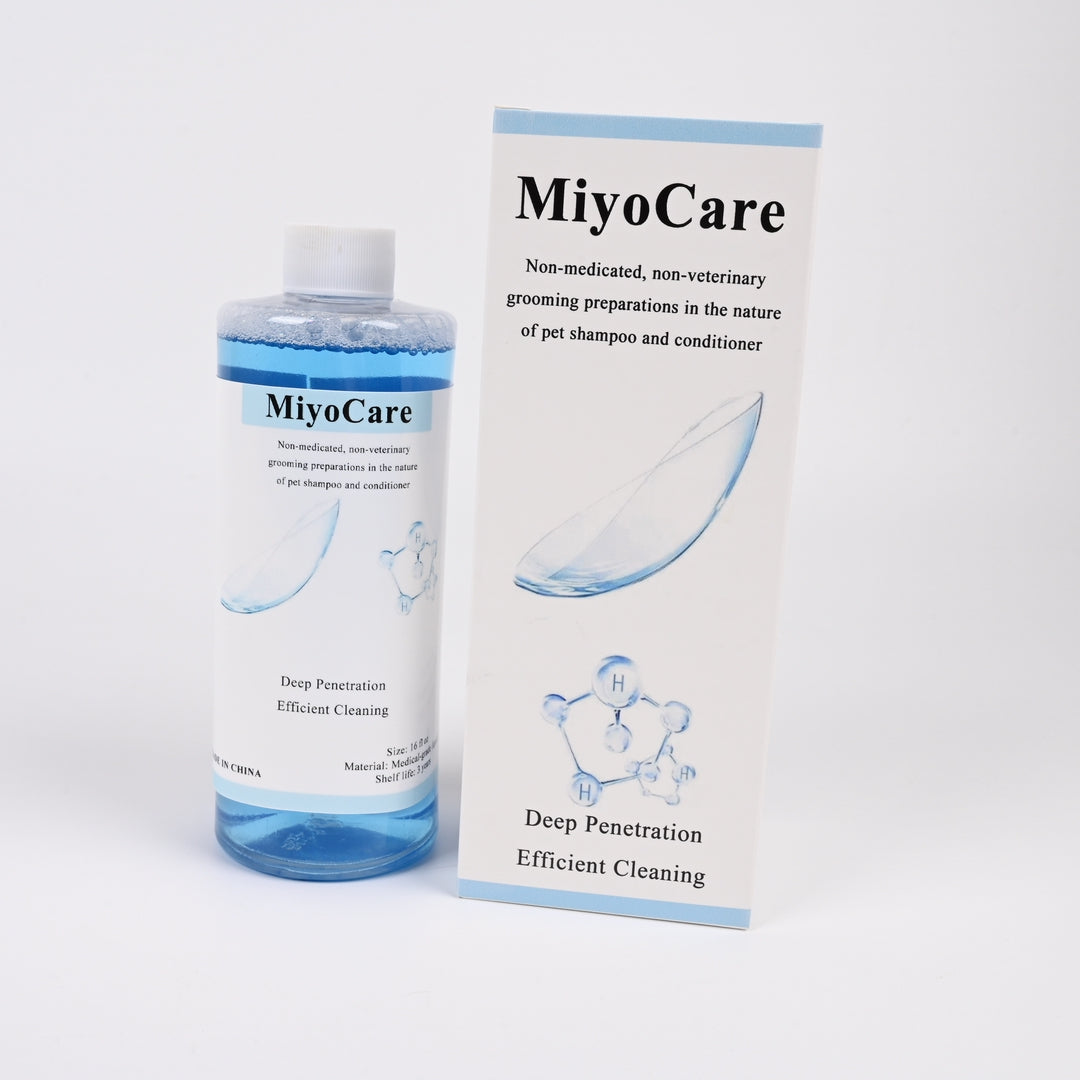 MiyoCare Professional Pet Grooming Non Medicated Non Veterinary Grooming Preparations in the Nature of Pet Shampoo and Conditioner Ultrasonic Cleaning Solution