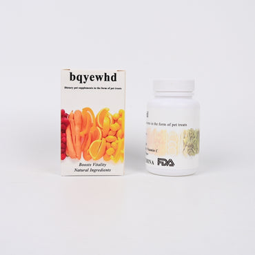 bqyewhd Vitamin C Dietary Pet Supplements in the Form of Pet Treats Immune Support Chewable Tablets for All Life Stages
