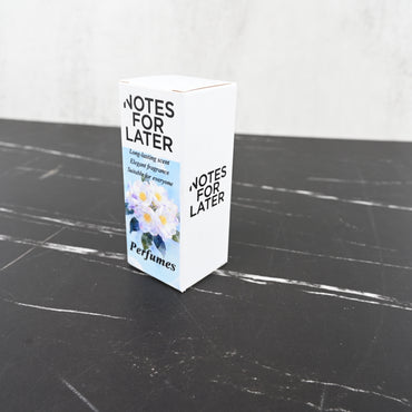 NOTES FOR LATER Elegance Eau de Parfum - Gardenia & Musk Fragrance, Long-lasting & Versatile Scent