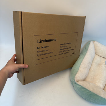 Lirainmood Premium Comfortable Pet Furniture Cozy Pet Nest Lounger For Cats And Small Dogs Indoor Home Pet Bed