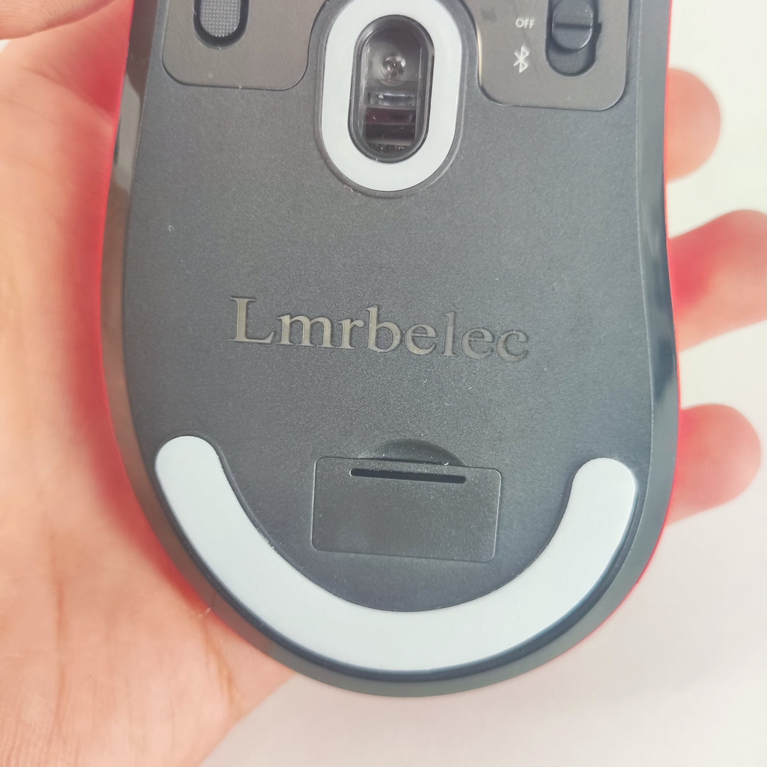 Lmrbelec Wireless Mouse - Sleek Design with Versatile Connectivity Options