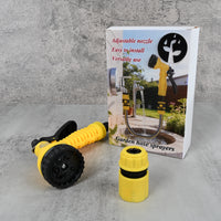 Adjustable Garden Hose Sprayer Multi-Pattern Nozzle for Watering, Cleaning & Gardening
