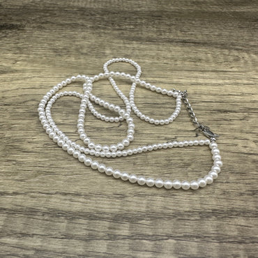xdlhghe Elegant Pearl Choker Necklace for Women - Timeless Elegance with High-Quality Pearls