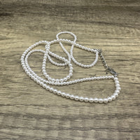 xdlhghe Elegant Pearl Choker Necklace for Women - Timeless Elegance with High-Quality Pearls