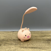 Kéramique Cartoon Violent Bear Small Desk Lamps - Pink Pig Style: Adorable and Whimsical Lighting for Kids and More
