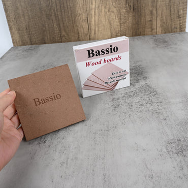 Bassio High-Quality Wooden Plank – Sanded Solid Wood Board for DIY Projects, Furniture Building, Crafts & Home Improvement