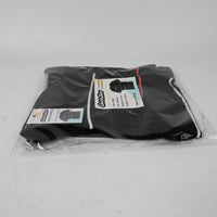 QuickStar Tops as Clothing Black Short Sleeve Top Breathable Fabric Comfortable Fit for Everyday Wear