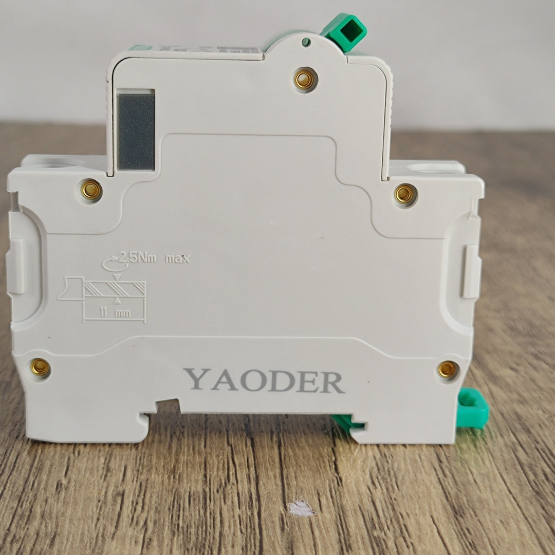 YAODER Compact White Circuit Breakers - Standard Style with Overload