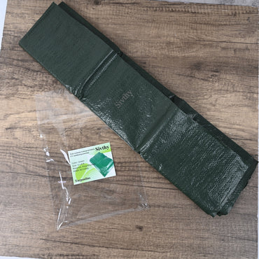 Sivthy Tarpaulins Green Heavy Duty Polyethylene Tarp Waterproof UV Resistant