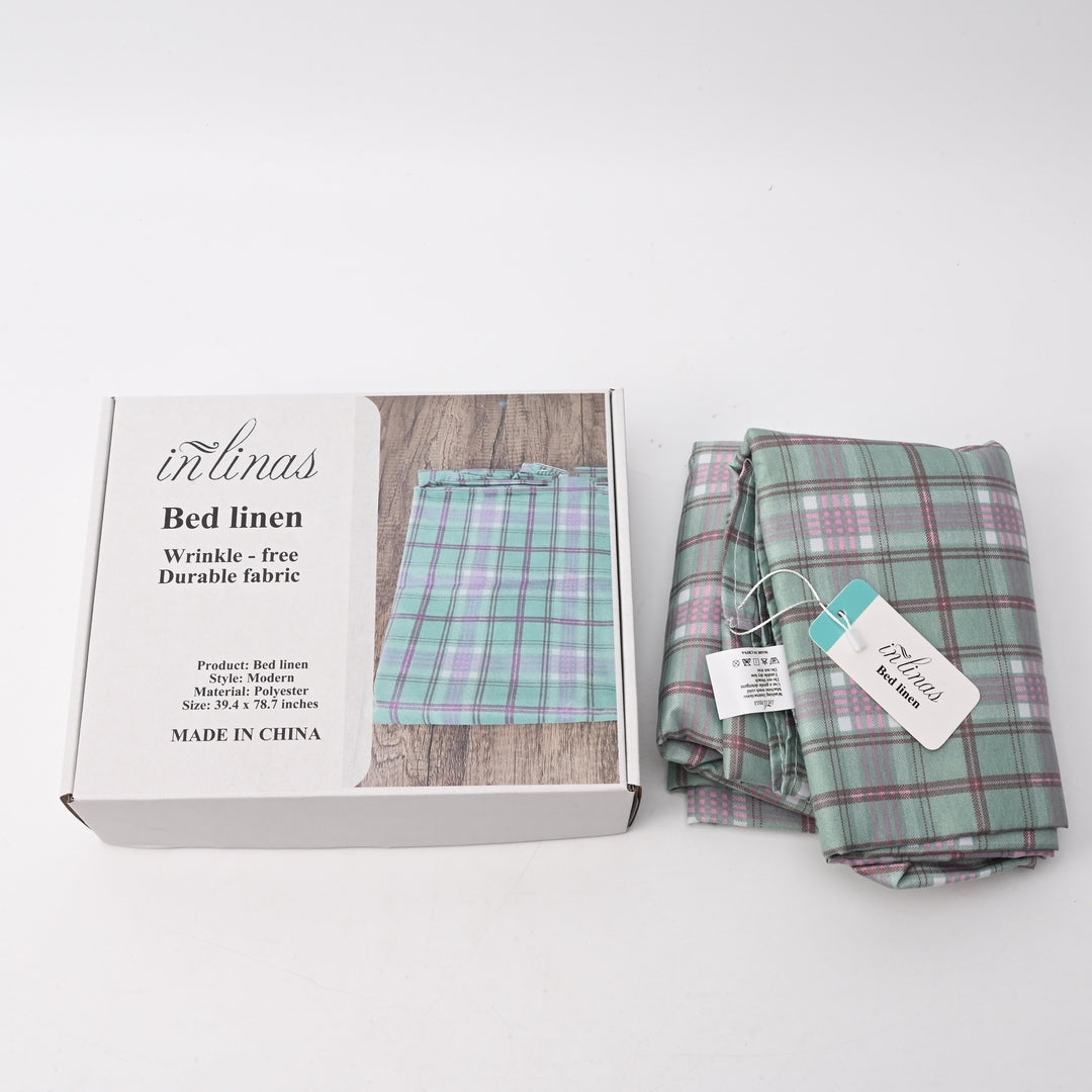 INLINAS Premium Bed Linen Collection - Luxury Comfort Sheet Set for Modern Bedroom Elegance