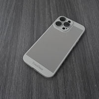 VoiceOnce Cell Phone Case for Apple iPhone 15 Pro Max Gray TPU Durable Perfect Fit