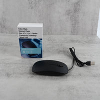 Origin Tech Computer Mouse Black Flat Style Sleek Design Comfortable Precise Navigation for Daily Use and Gaming
