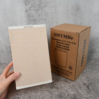 HHYMHe Lamp Shades Square Cylinder Linen Lamp Shade Stylish Simple Natural Texture Elegant for Any Room
