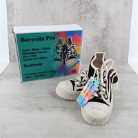 Barevita Pro Footwear White Canvas Casual Running Shoes Breathable Comfortable Cushioning for Fitness Enthusiasts Daily Wear