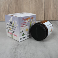 NOTES FOR LATER Natural Vegetable Wax Dry Flower Scented Candle Classic Medium Coffee & White Tea Ginger Flower Aroma