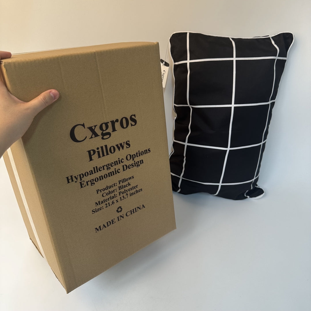 Cxgros Multi-Functional Comfort Sleep Pillows - Premium Soft Pillows for Superior Comfort and Support