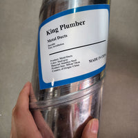 King Plumber Durable Stainless Steel Metal Duct for Efficient Ventilation and HVAC Systems