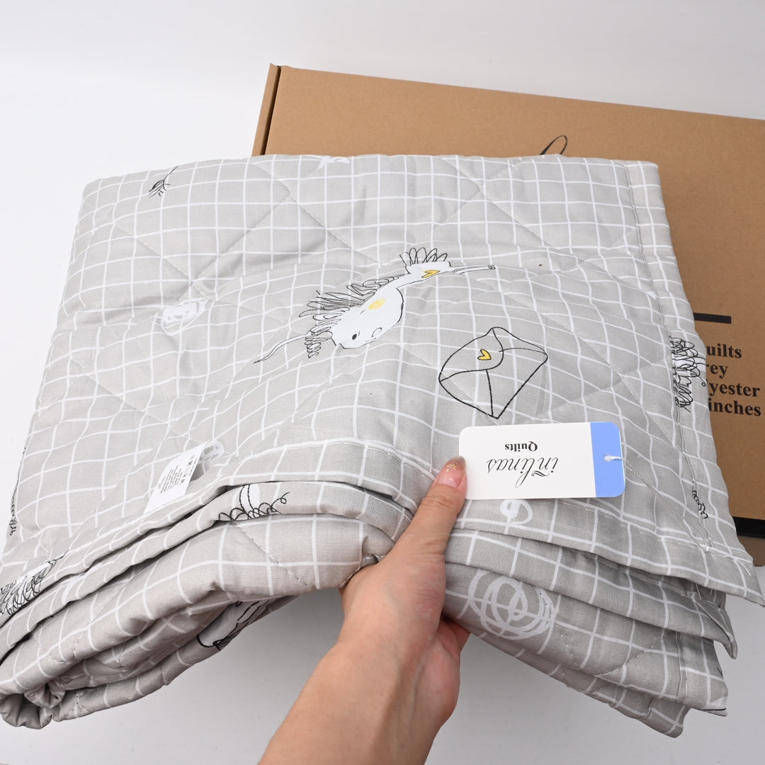 INLINAS Premium Comfort Quilts - All-Season Luxury Bedding Collection for Modern Sleep Comfort
