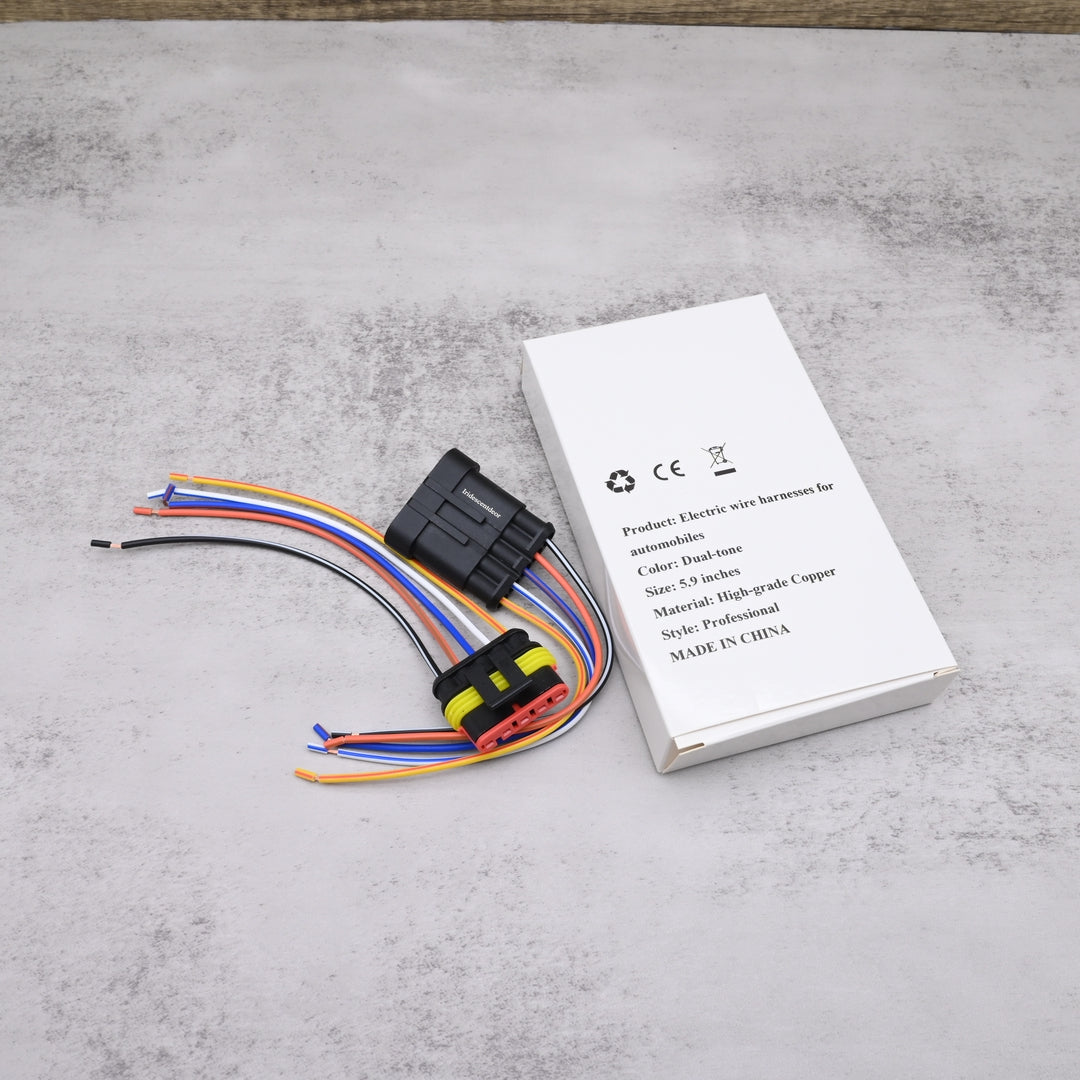 Iridescentdeor Electric Wire Harnesses for Automobiles - Professional Automotive Wiring Harness Kit with Premium Copper Conductors