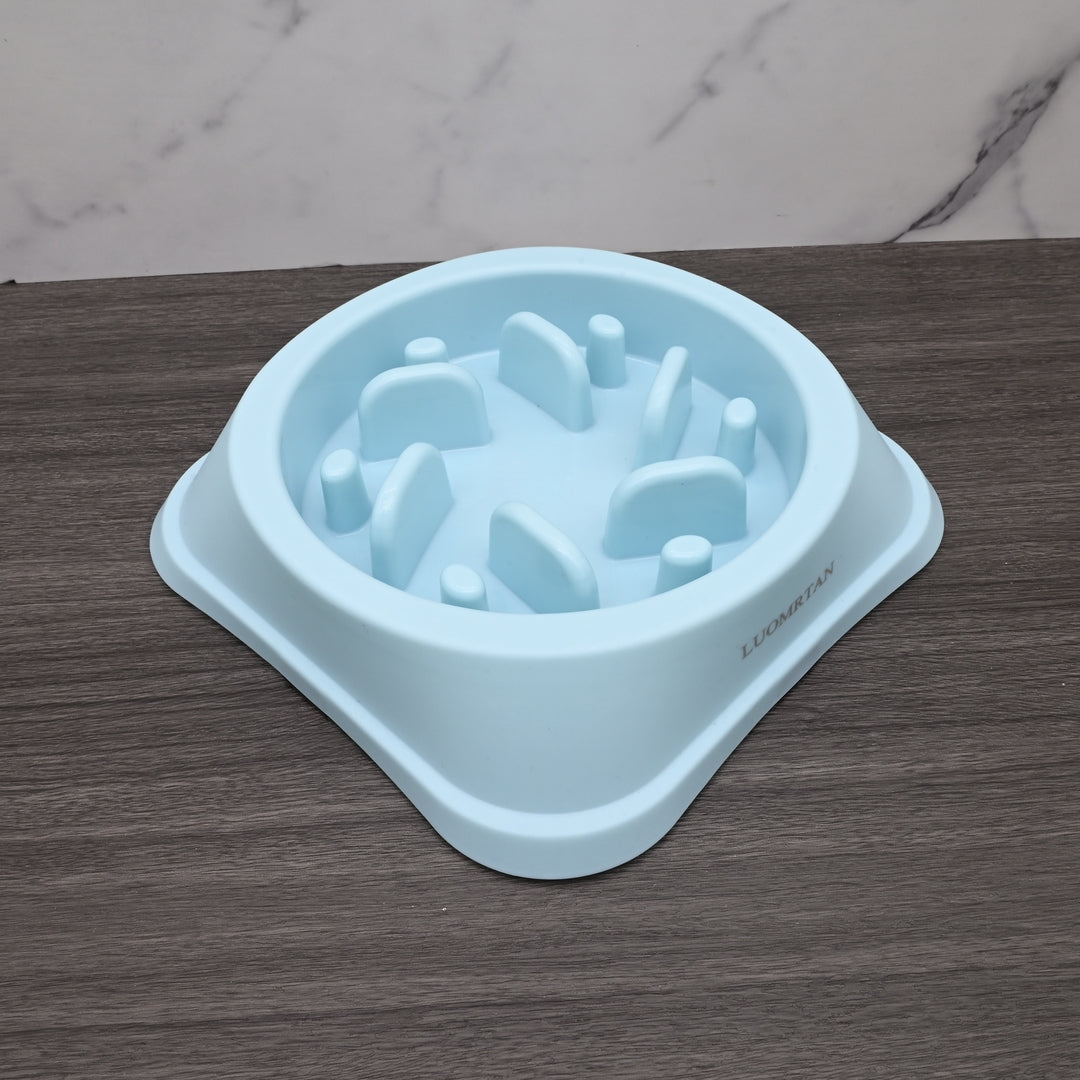 LUOMRTAN Premium Pet Bowls: Interactive Slow Feeder Collection for Healthy Dining