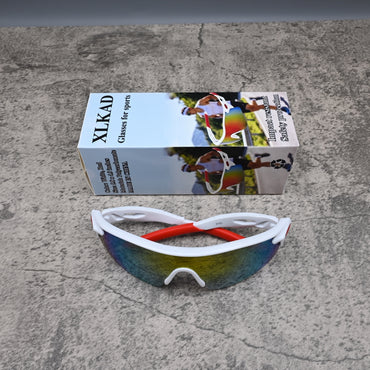 XLKAD Glasses for Sports Cycling Sunglasses Ultra Lightweight Impact Resistant for Riding