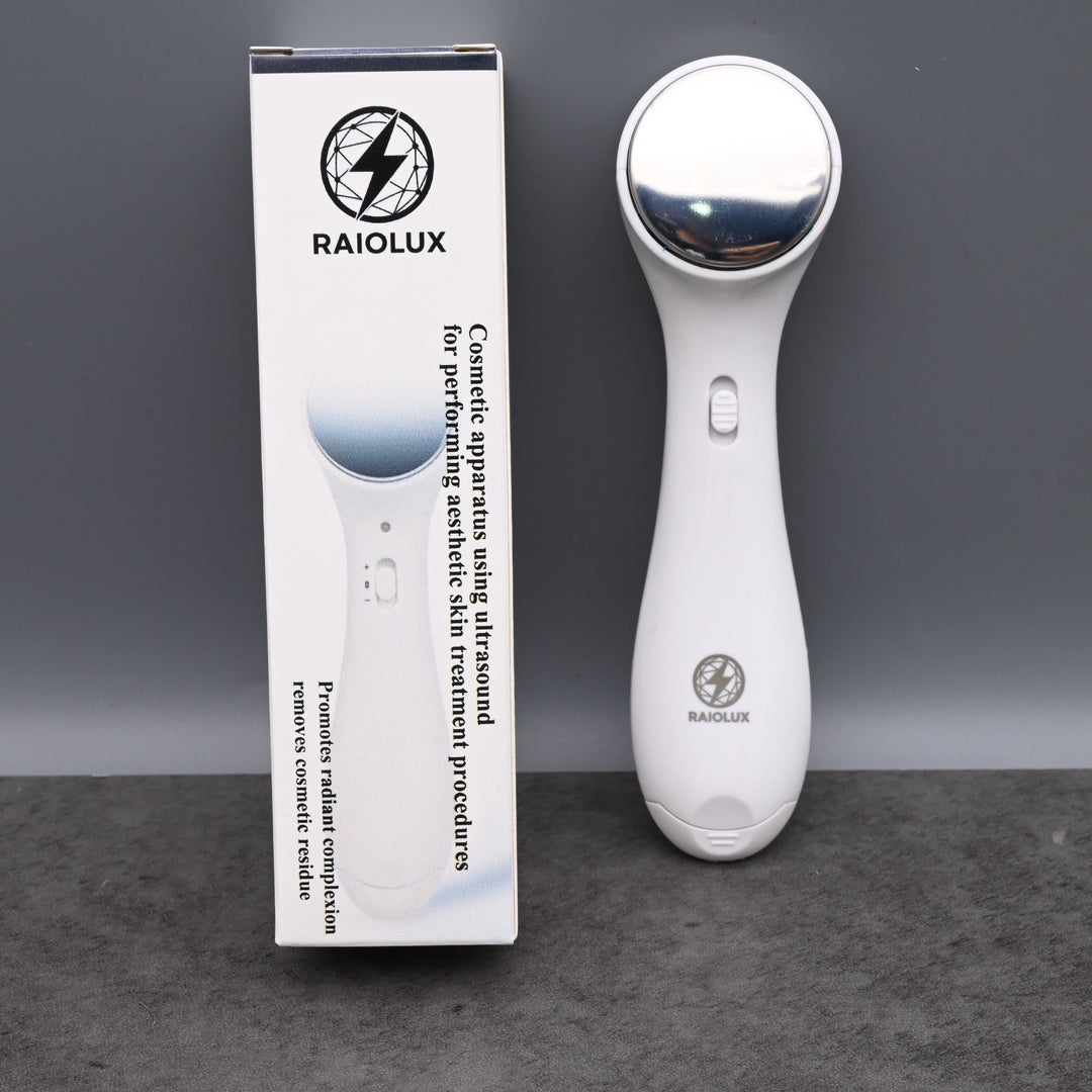 RAIOLUX Cosmetic Apparatus Using Ultrasound for Performing Aesthetic Skin Treatment Procedures Professional Sonic Facial Cleansing Device Deep Pore Cleanser Beauty Machine