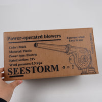 SEESTORM Cordless Power-Operated Blower with Dust Separation System for Workshop Cleaning and Debris Management