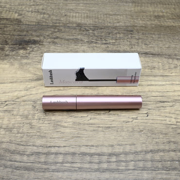Lashhush Professional Lengthening & Curling Mascara - Waterproof Volume-Boosting Eye Mascara with Precision Brush for Dramatic Lashes